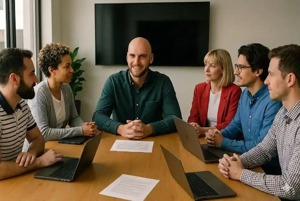 Kanaan and Co Team in Meeting